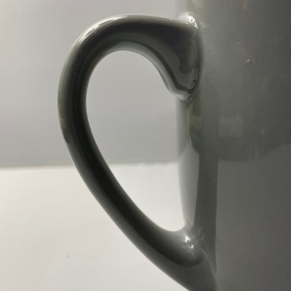 2 Winter Mitten Grey Coffee Mugs by California Pantry, so‎ cute! - Picture 2 of 5